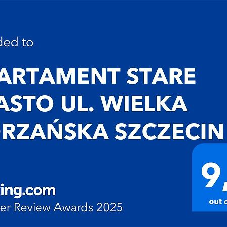 Apartament Stare Miasto Ul. Wielka Odrzanska Szczecin Ngoại thất bức ảnh