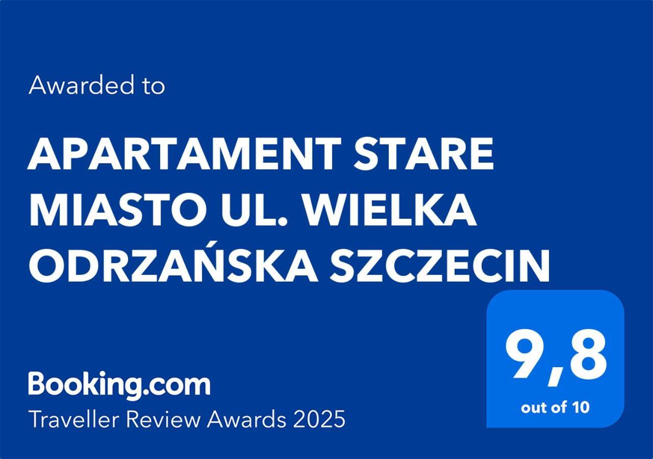 Apartament Stare Miasto Ul. Wielka Odrzanska Szczecin Ngoại thất bức ảnh
